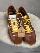 Sneaker Victoria SATURNO in nylon e camoscio colore terra