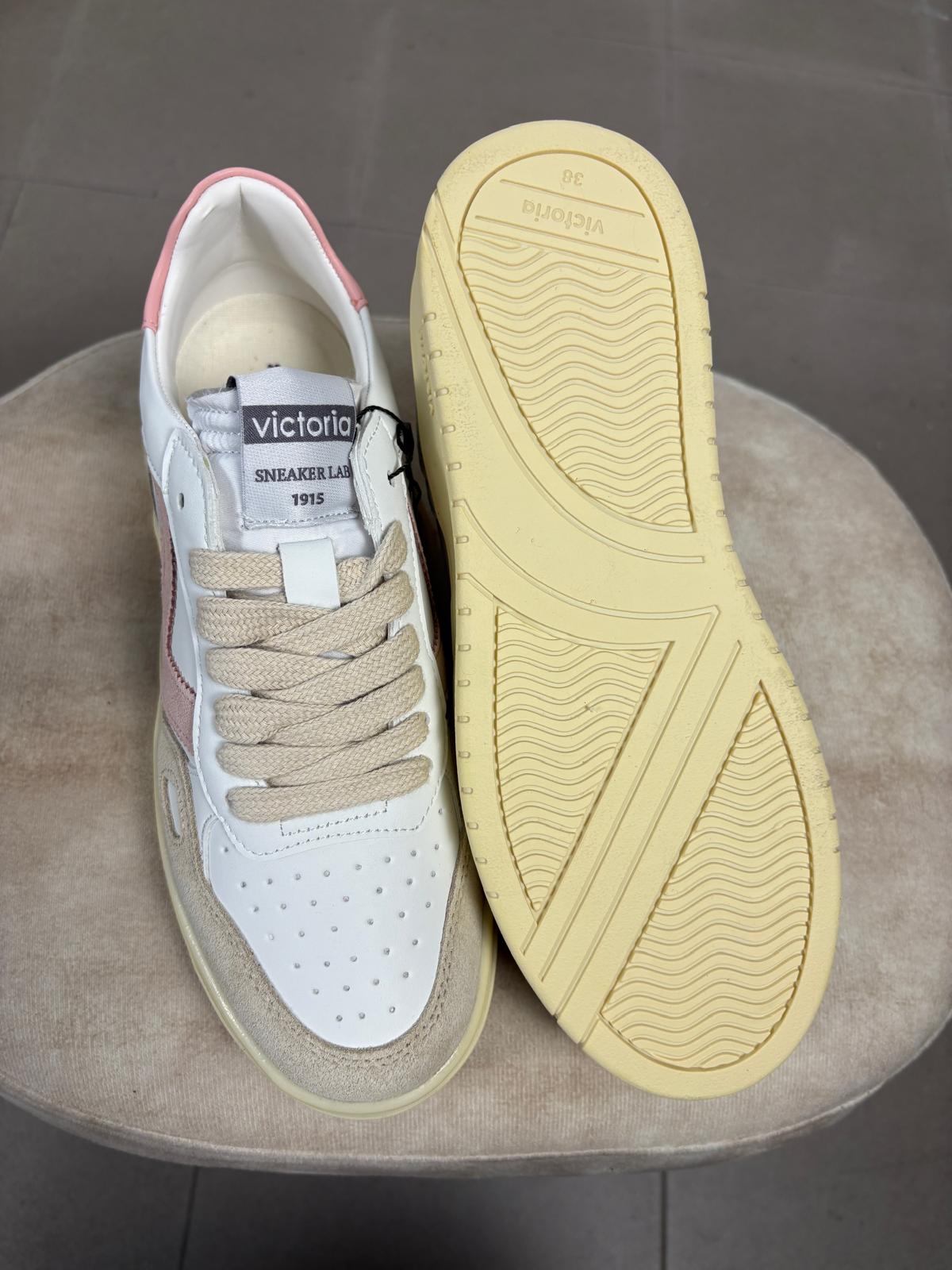 Sneaker Victoria SEUL effetto pelle/camoscio & Couleur