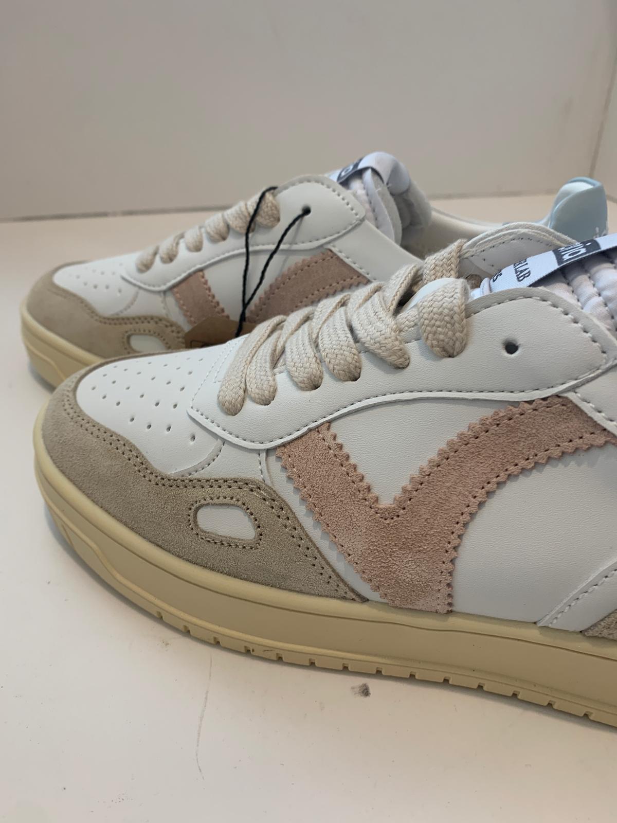 Sneaker Victoria SEUL unisex con inserti effetto camoscio