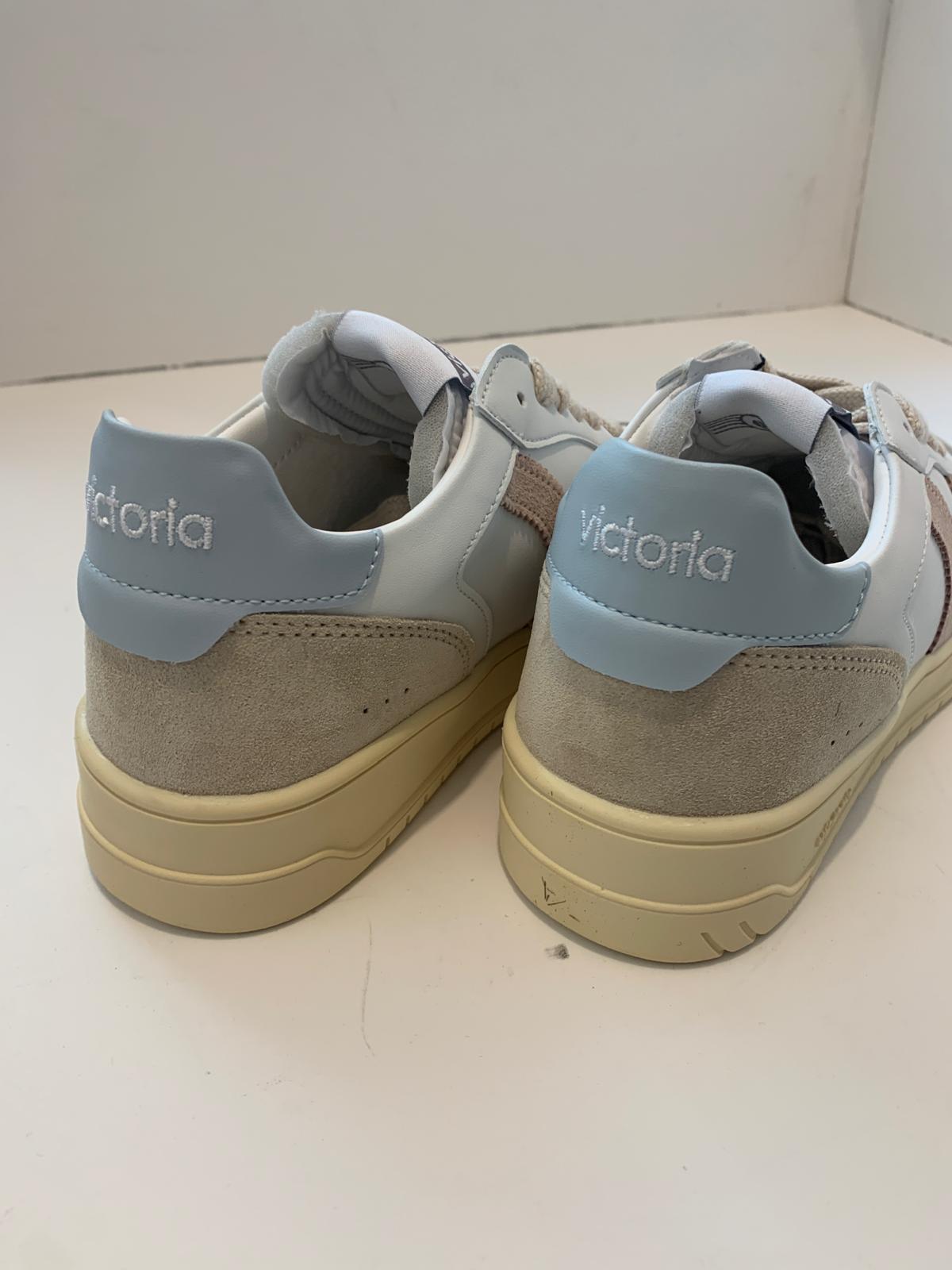 Sneaker Victoria SEUL unisex con inserti effetto camoscio