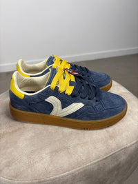 Sneaker Victoria SMASH Suede in pelle con lacci bicolore