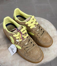 Sneaker Victoria SMASH Suede in pelle con lacci bicolore