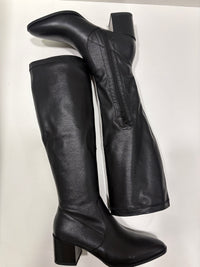 Stivale Sabrina in ecopelle elasticizzato al ginocchio