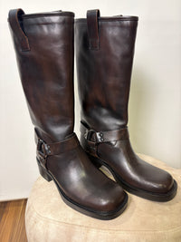 Stivale Frye con effetto spazzolato