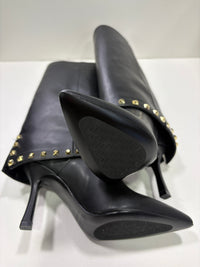 Stivale Valentina in ecopelle con borchie